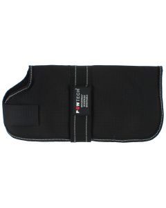 Bh Pet Gear Paw Tech All Weather Coat Large 16.5"-18"-Black