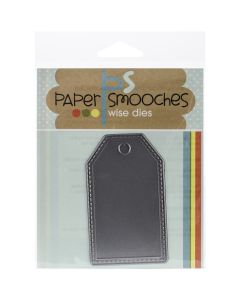 Paper Smooches Die-Stitched Tag