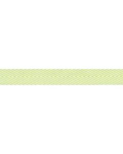 May Arts Twill Chevron Stripe Ribbon 3/4"X30yd-Celery Green