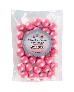 Celebrations By SweetWorks Gumballs 14oz-Shimmer (TM) Hot Pink - Celebrations By SweetWorks Gumballs 14oz-Shimmer (TM) Hot Pink