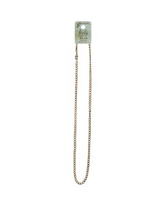Vintaj Metal Chain 18"-Curb 3.3mm 1/Pkg