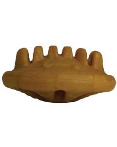 Starmark Dog Everlasting Treat with Dental Ridges Bacon Medium Brown