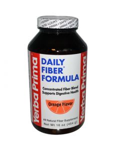 Yerba Prima Daily Fiber Formula Orange - 16 oz
