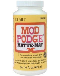 Plaid:Craft Mod Podge Matte Finish-16oz