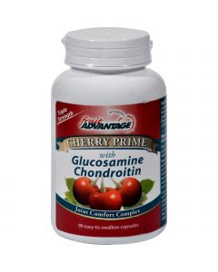 Fruit Advantage Cherry Prime Joint Comfort Complex with Glucosamine Chondroitin - 90 Softgels