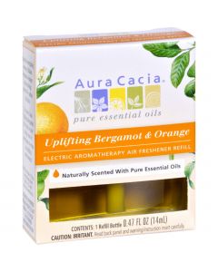 Aura Cacia Air Freshener Refill - Bergmont - 3 Pack