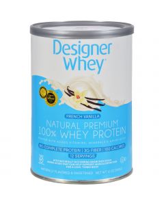 Designer Whey Protein Powder French Vanilla - 12 oz