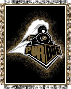 The Northwest Company Purdue "Focus" 48"x60" Triple Woven Jacquard Throw (College) - Purdue "Focus" 48"x60" Triple Woven Jacquard Throw (College)