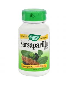 Nature's Way Sarsaparilla Root - 100 Capsules