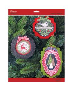 Jolees Jolee's Christmas Felt Ornament Kit-