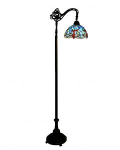 Warehouse of Tiffany Tiffany-style Dragonfly Reading Lamp