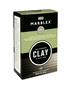 AMACO Marblex Self-Hardening Clay 2lb-Gray