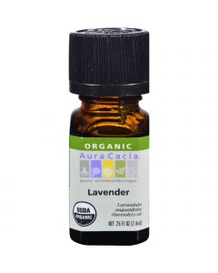 Aura Cacia Organic Lavender - .25 oz