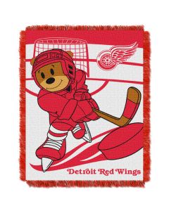 The Northwest Company Red Wings  Baby 36x46 Triple Woven Jacquard Throw - Score Series