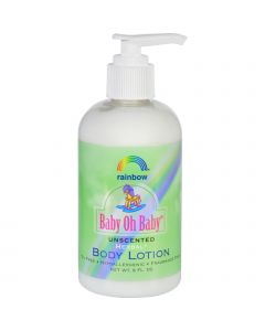 Rainbow Research Body Lotion - Organic Herbal - Baby - Unscented - 8 fl oz