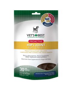 Vet's Best Proactive Hip and Joint Dog Soft Chews 30 count