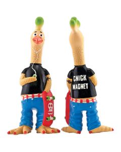 Westminster Pet Products Small Tony Mohawk Latex Chicken Dog Toy 9" Tall-