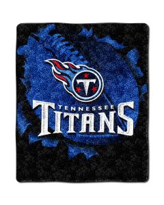 The Northwest Company Titans 50"x60" Sherpa Throw - Burst Series (NFL) - Titans 50"x60" Sherpa Throw - Burst Series (NFL)