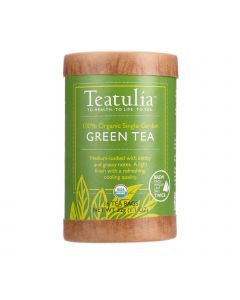 Teatulia Tea - Organic - Green - Eco-Canister - 16 bags - case of 6