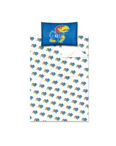The Northwest Company Kansas College Twin Sheet Set