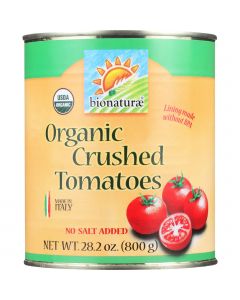 Bionaturae Tomatoes - Organic - Crushed - 28.2 oz - case of 12