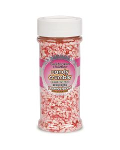 Celebrations By SweetWorks Candy Crumble(TM) 3.7oz-Red & White - Peppermint - Celebrations By SweetWorks Candy Crumble(TM) 3.7oz-Red & White - Peppermint