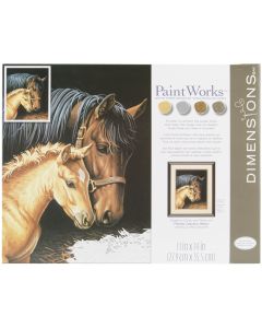 Dimensions Paint Works Paint By Number Kit 11"X14"-Gentle Touch