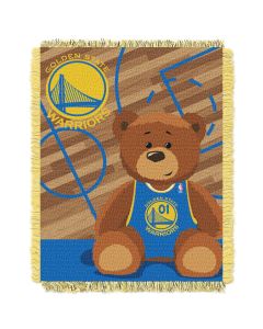 The Northwest Company Warriors  Baby 36x46 Triple Woven Jacquard Throw - Half Court Series