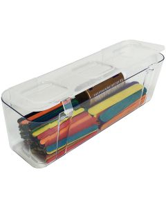 DEFLECTO Large Caddy Organizer Compartment-Clear