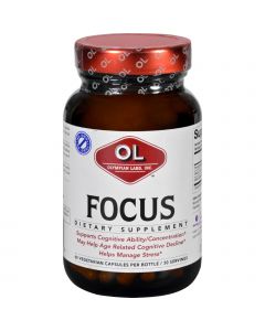 Olympian Labs Focus - 60 Vegetarian Capsules