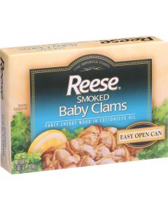 Reese Baby Clams - Smoked - 3.66 oz - Case of 10