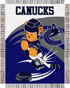 The Northwest Company Canucks 044 baby 36"x 46" Triple Woven Jacquard Throw (NHL) - Canucks 044 baby 36"x 46" Triple Woven Jacquard Throw (NHL)