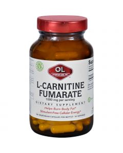 Olympian Labs L-Carnitine - 1000 mg - 100 Vegetarian Capsules