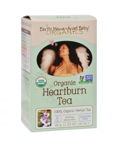 Earth Mama Angel Baby Organic Heartburn Tea - 16 Tea Bags