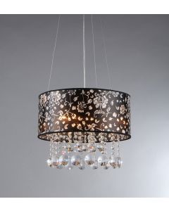 Warehouse of Tiffany Claire Crystal 3-light Chandelier