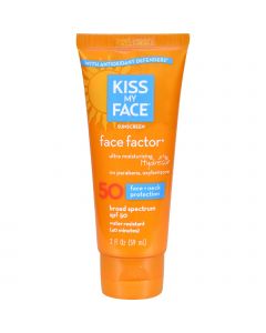 Kiss My Face Sunscreen Face Factor SPF 50 - 2 fl oz