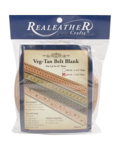 Realeather Crafts Leathercraft Kit-Belt 1.5"
