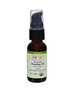 Aura Cacia Rosehip Seed Skin Care Oil Certified Organic - 1 fl oz