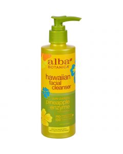 Alba Botanica Enzyme Facial Cleanser Pineapple - 8 fl oz