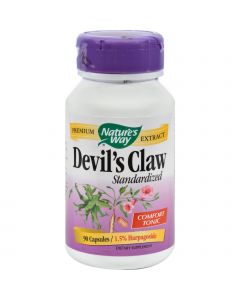 Nature's Way Devil's Claw Standardized - 90 Capsules