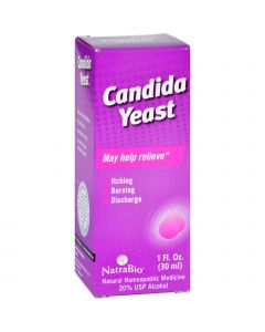 NatraBio Candida Yeast - 1 fl oz
