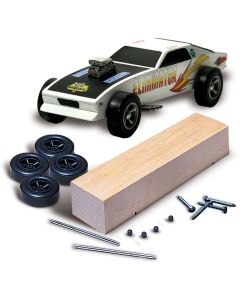 Woodland Scenics Pine Car Derby Car Kit-Basic