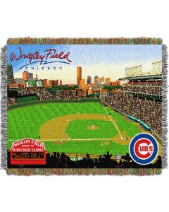 The Northwest Company Wrigley Field  "Stadium" 48x60 Tapestry Throw