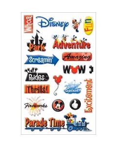 Trends International Disney Mickey Gem Stickers-Disney Adventure