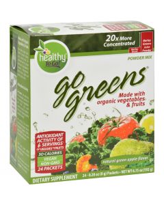 To Go Brands Go Greens Fruit - 24 Packets