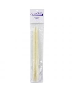 Cylinder Works Paraffin Candles - White - 2 Pack
