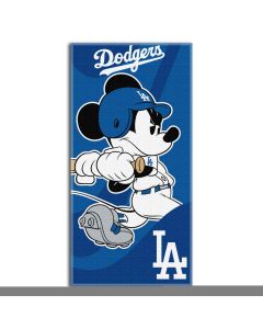 The Northwest Company Dodgers 30"x60" Mickey Beach Towel (MLB) - Dodgers 30"x60" Mickey Beach Towel (MLB)