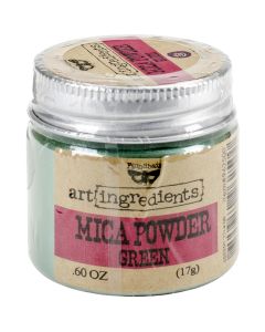 Prima Marketing Finnabair Art Ingredients Mica Powder .6oz-Green