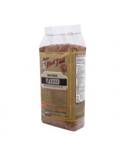 Bob's Red Mill Raw Whole Brown Flaxseed - 24 oz - Case of 4