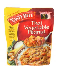 Tasty Bite Entree - Thai Cuisine - Thai Vegetable Peanut - 10 oz - case of 6